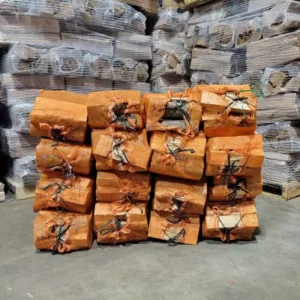 Mixed Hardwood Logs in Netted Bags